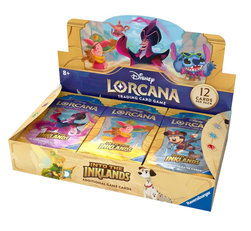 CARTES DISNEY LORCANA - INTO THE INKLANDS - BOOSTER PACK SLEEVED ASST - Version anglaise