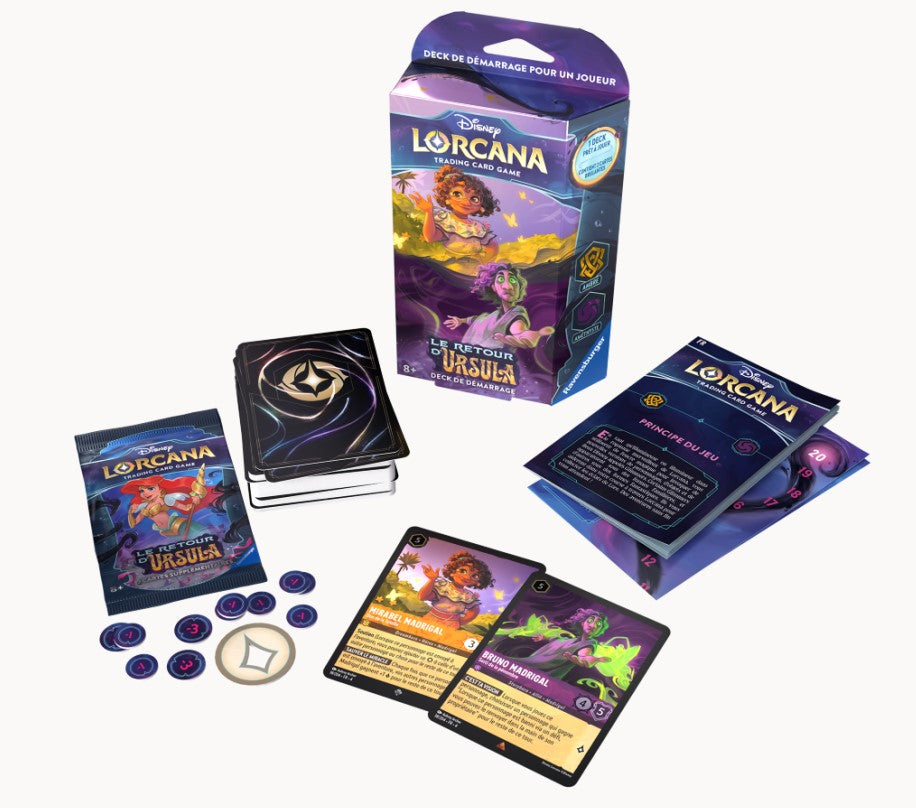 DISNEY LORCANA CARDS - URSULA'S RETURN - STARTER DECK ASST (FR)