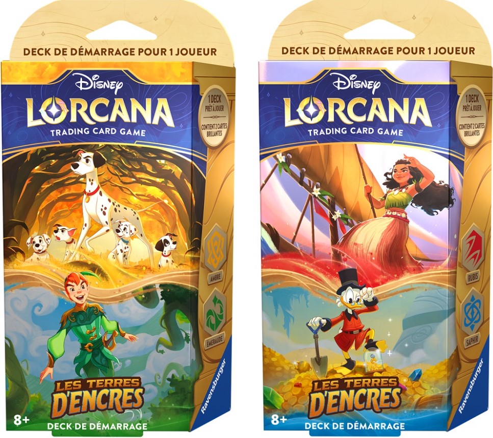 DISNEY LORCANA CARDS - URSULA'S RETURN - STARTER DECK ASST (FR)