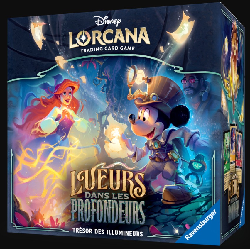 CARTES DISNEY LORCANA - LUEURS DANS LES PROFONDEURS - TROVE - Version française