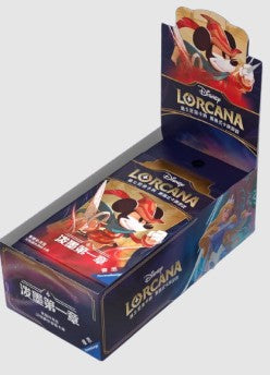 DISNEY LORCANA CARD - THE FIRST CHAPTER - BOOSTER (CHINESE VERSION)