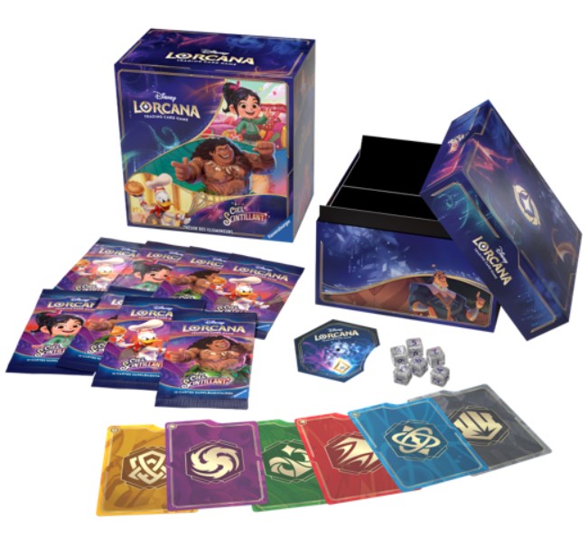 DISNEY LORCANA CARDS - SHIMMERING SKIES ILLUMINEER'S TREASURE (FR)