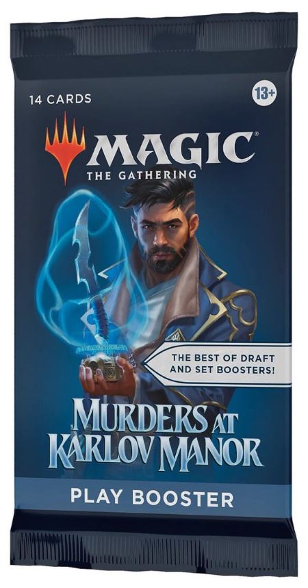 MAGIC THE GATHERING CARD - MURDERS AT KARLOV MANOR PLAY BOOSTER ASST