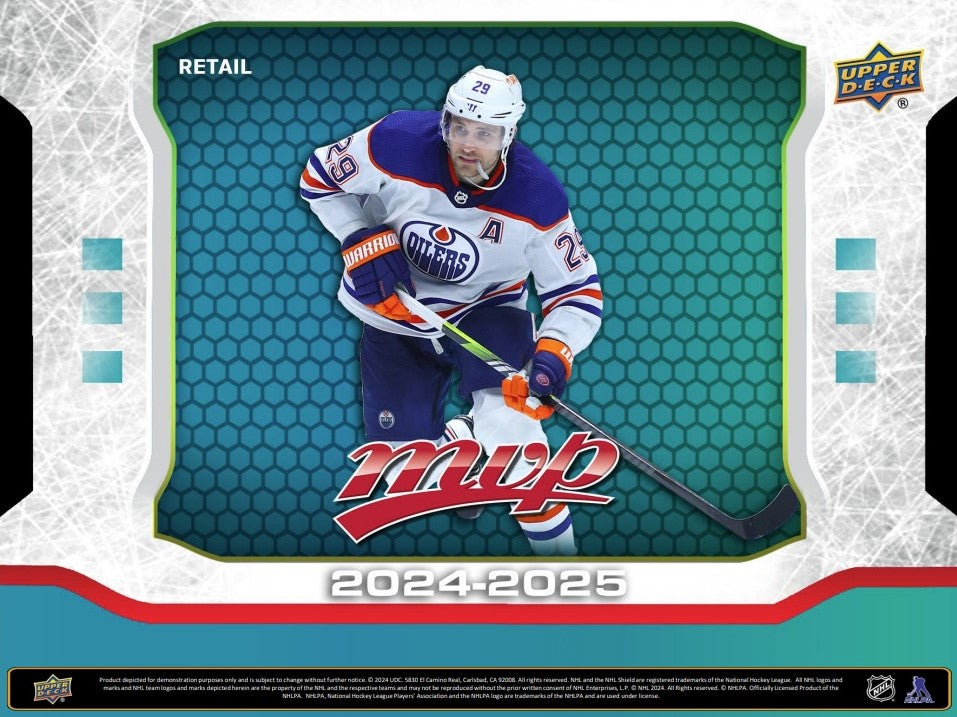 HOCKEY CARDS - UD MVP HOCKEY 24/25 RETAIL (UPPER-DECK 2024-2025) ASST