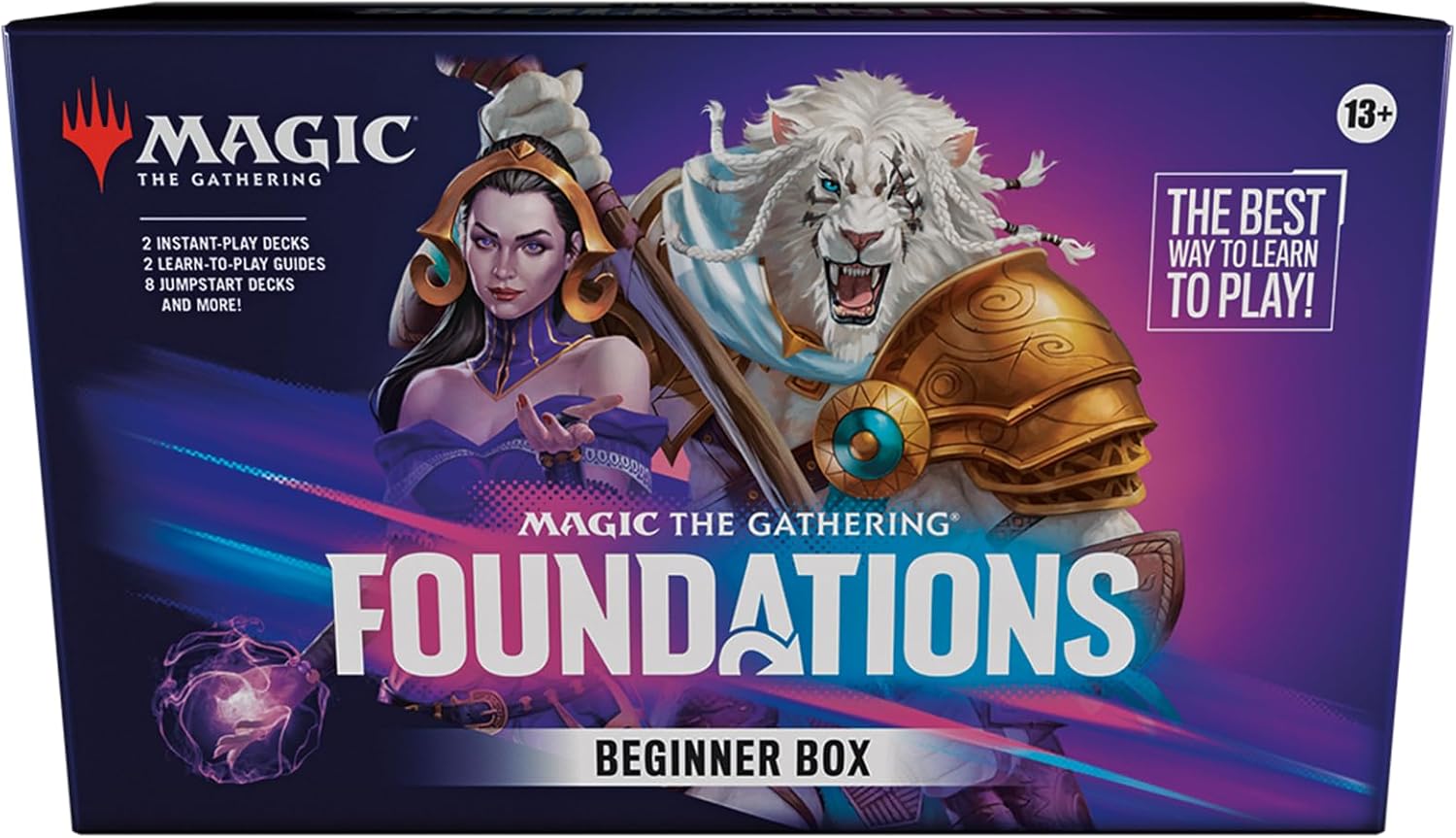 MAGIC THE GATHERING CARDS - MTG FOUNDATIONS LEARN TO PLAY BEGINNER BOX