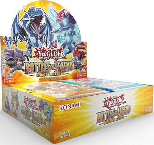 YU-GI-OH! CARDS - YGO BATTLES OF LEGEND MONSTER MAYHEM BOOSTER
