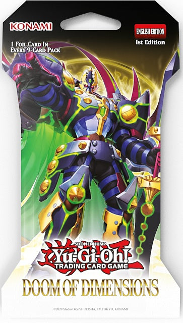 CARTES YU-GI-OH! - YGO DOOM OF DIMENSIONS BOOSTER ASST