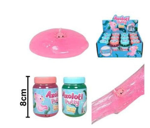 SLIME - CRYSTAL AXOLOTL WITH FIGURE 130G ASST