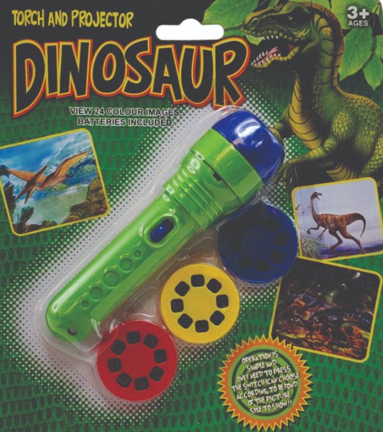 MINI PROJECTEUR DE POCHE - DINOSAURES