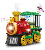 TRAIN ÉLECTRIQUE À VAPEUR AVEC SONS ET LUMIÈRES