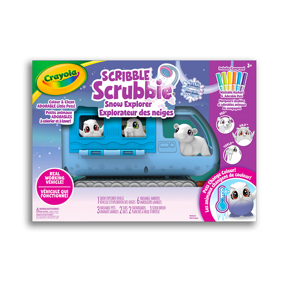 CRAYOLA - SCRIBBLE SCRUBBIE - SNOW EXPLORER