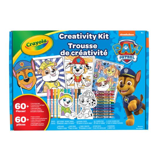 CRAYOLA - PAW PATROL 5-IN-1 CREATIVITY KIT