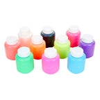 CRAYOLA - 10 BOUTEILLES PEINTURE LAVABLE NÉON