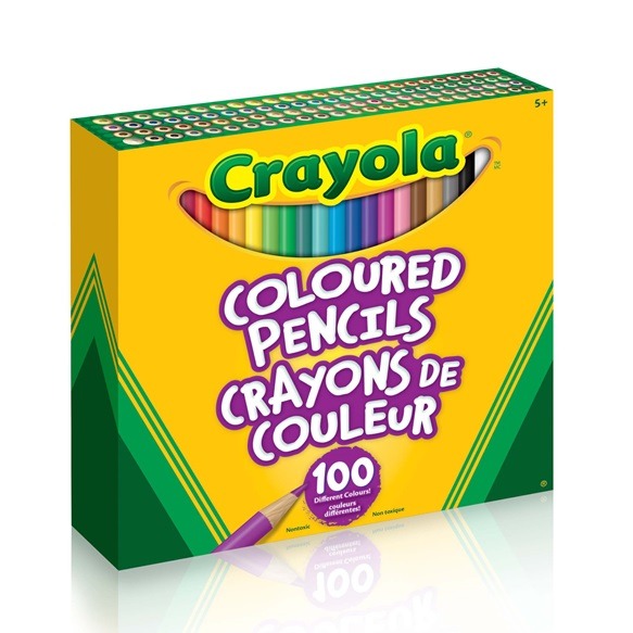 CRAYOLA - 100 CRAYONS FOR COLORING