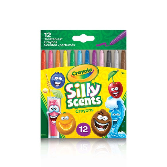 CRAYOLA - 12 MINI-CRAYONS TWISTABLES PARFUMÉS