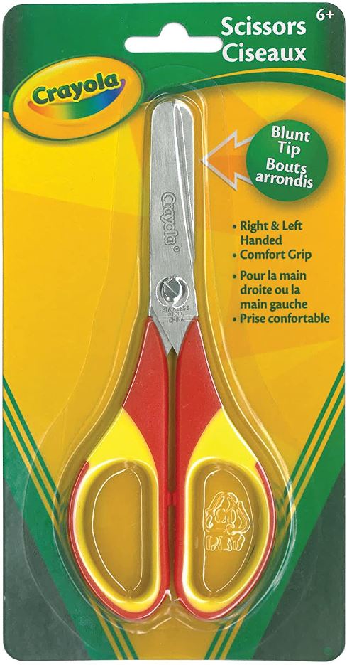 CRAYOLA - CISEAUX MÉTALLIQUES À BOUTS ARRONDIS