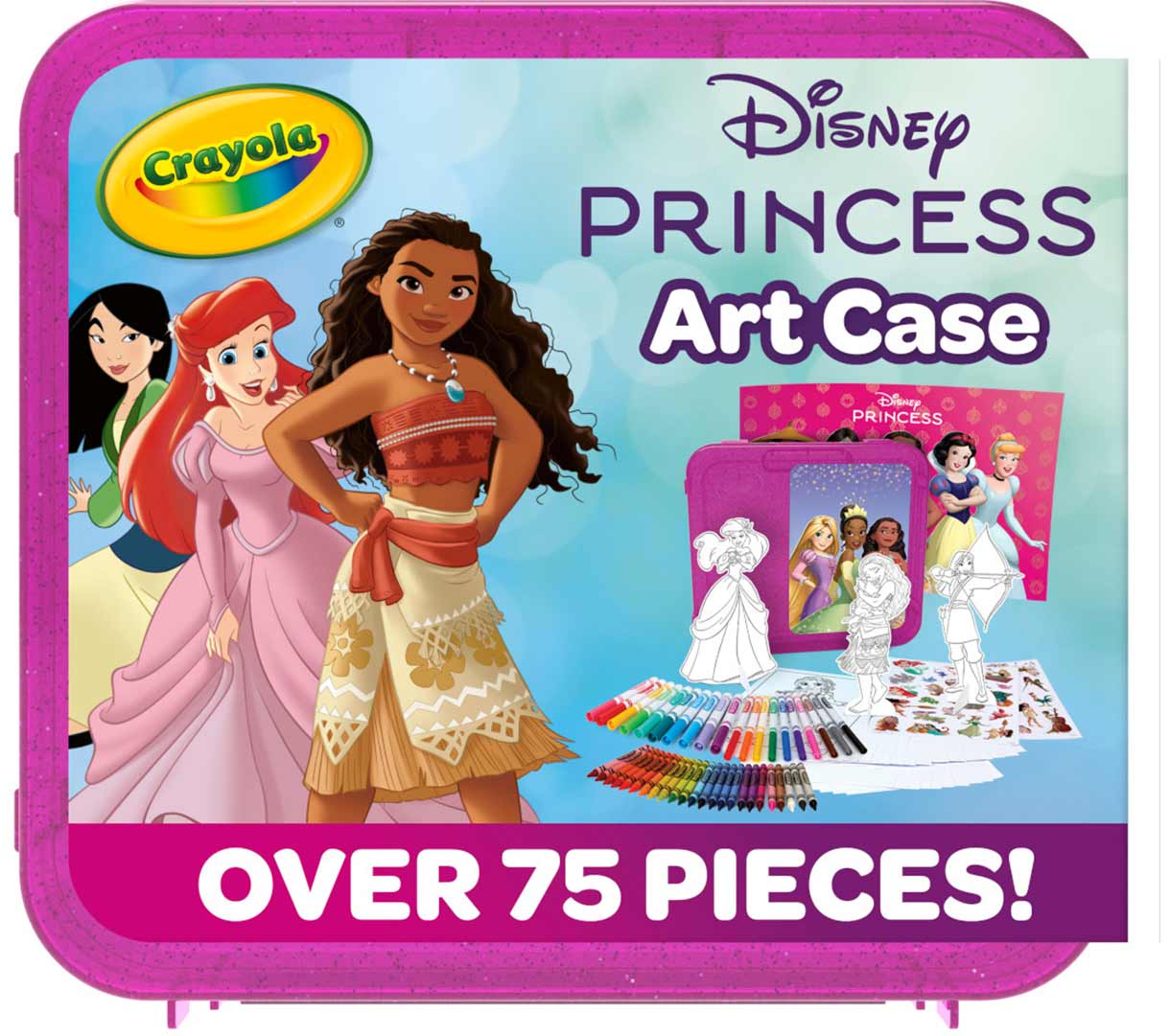 CRAYOLA - DISNEY PRINCESS ART CASE