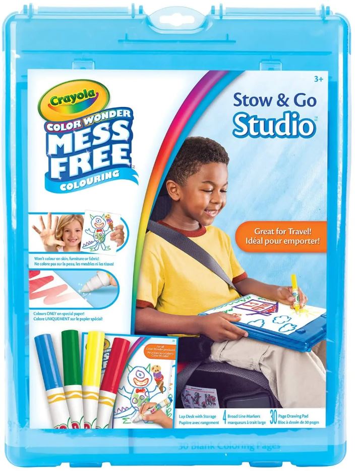 CRAYOLA - COLOR WONDER STUDIO PORTATIF CRAYOLA
