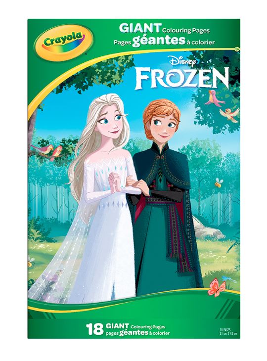 CRAYOLA - GIANT COLORING PAGES - FROZEN 2