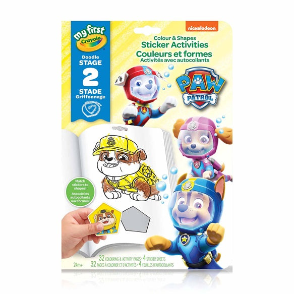 CRAYOLA - PAT' PATROUILLE - MON 1ER JEU D'ACTIVITÉS
