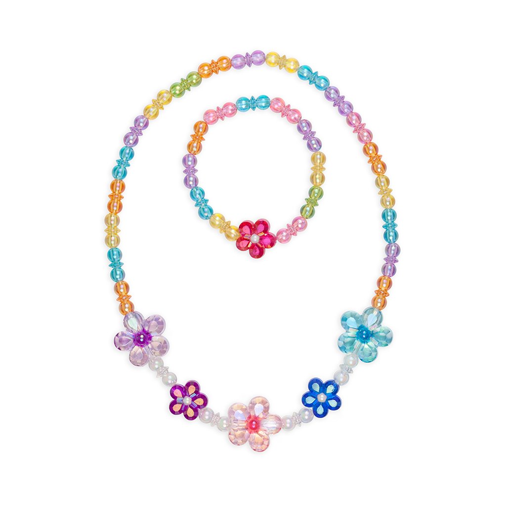 NECKLACE WITH MULTICOLOURED BRACELET