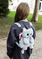 SAC À DOS CHATON MIGNON EN PELUCHE