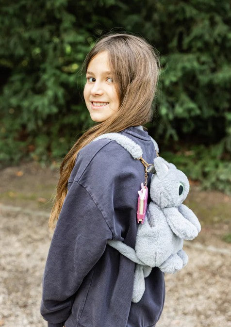 SAC À DOS CHATON MIGNON EN PELUCHE