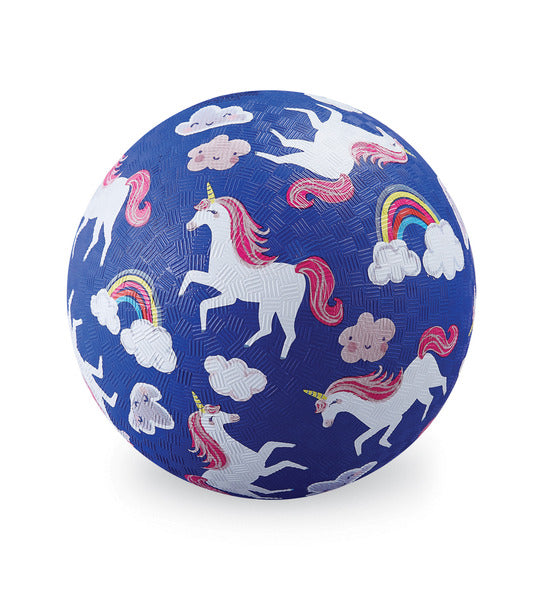 BALLON DE JEU MAUVE DE 7" - LICORNE