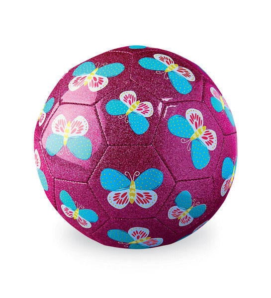 SHIMMER SOCCER BALL - BUTTERFLIES