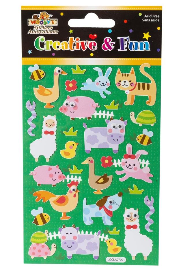 FARM ANIMAL STICKERS