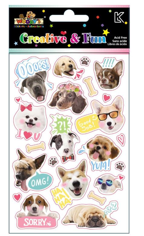 DOG EMOJI STICKERS