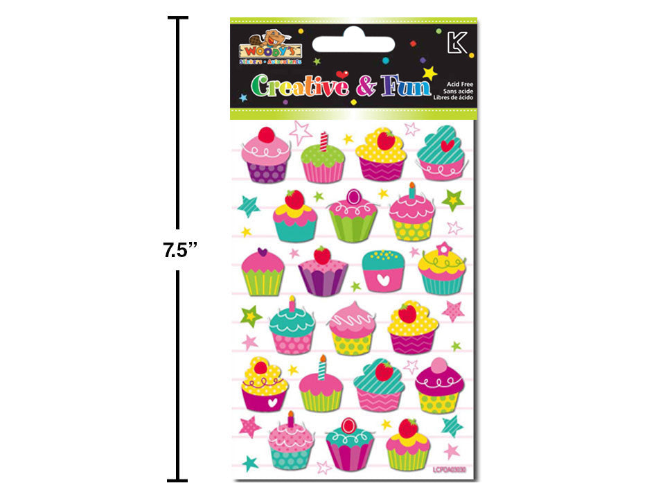 AUTOCOLLANTS PETITS GATEAUX
