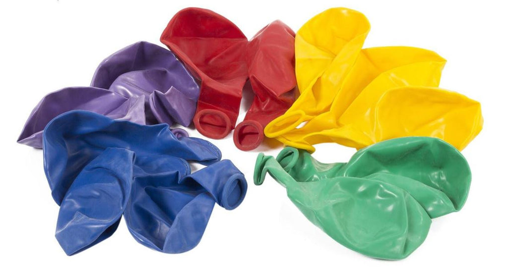 BALLONS 10 PIÈCES QUALITÉ HÉLIUM ASST.