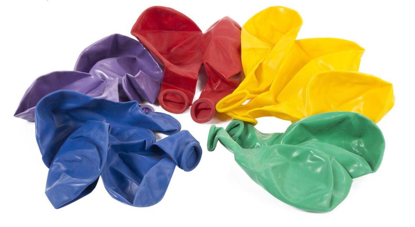 BALLONS 10 PIÈCES QUALITÉ HÉLIUM ASST.