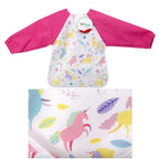 BAVOIR ROSE LICORNE AVEC MANCHES