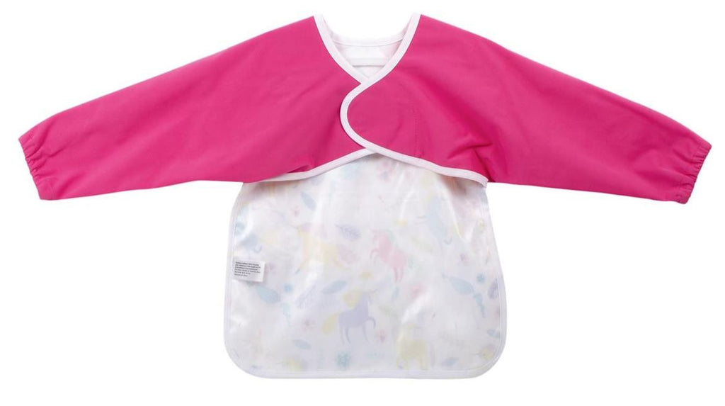 BAVOIR ROSE LICORNE AVEC MANCHES
