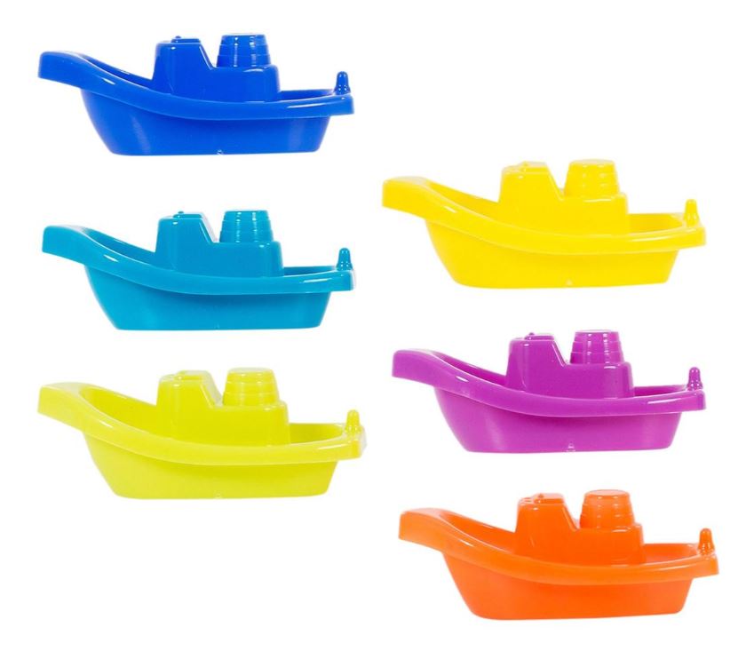SET OF 3 BATH BOATS