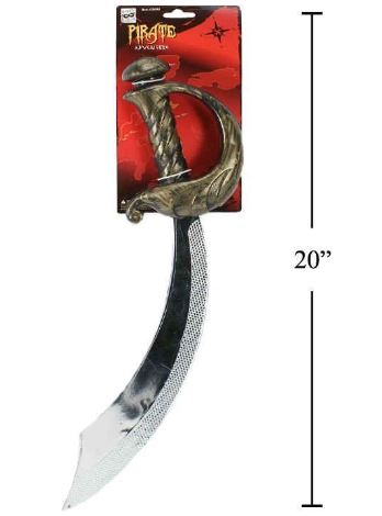 ÉPÉE DE PIRATE 18"