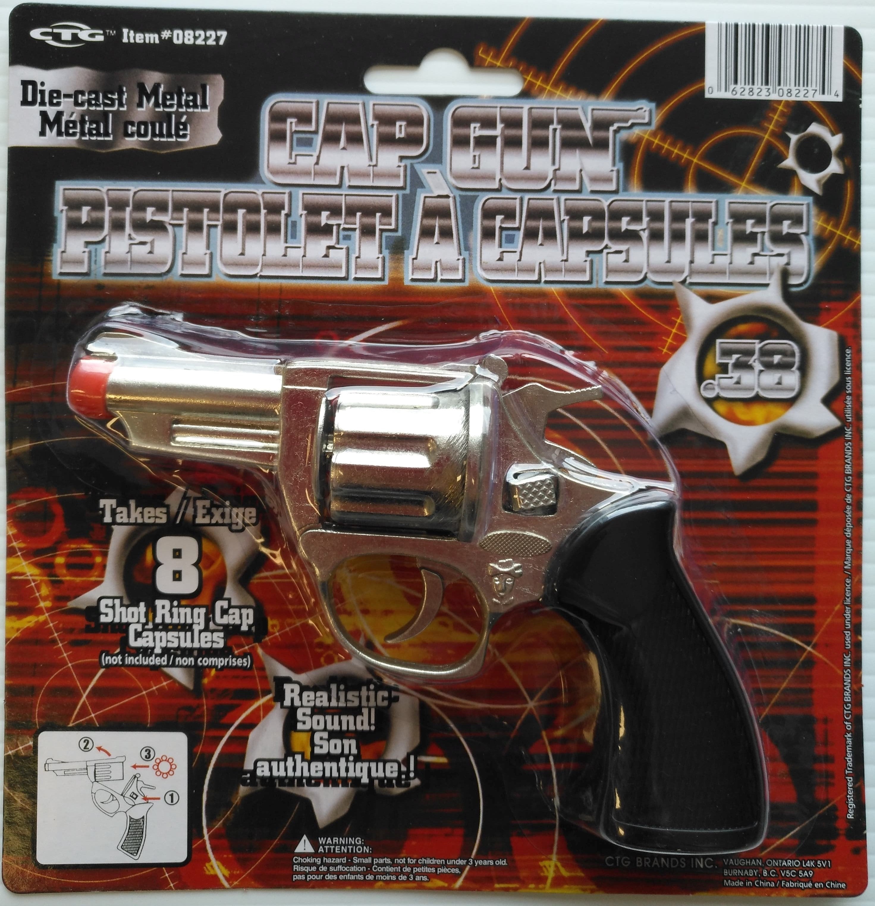 8-SHOT CAP GUN