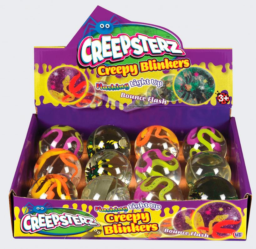 CREEPSETERZ - BALLE LUMINEUSE INSECTES ASSORTIES