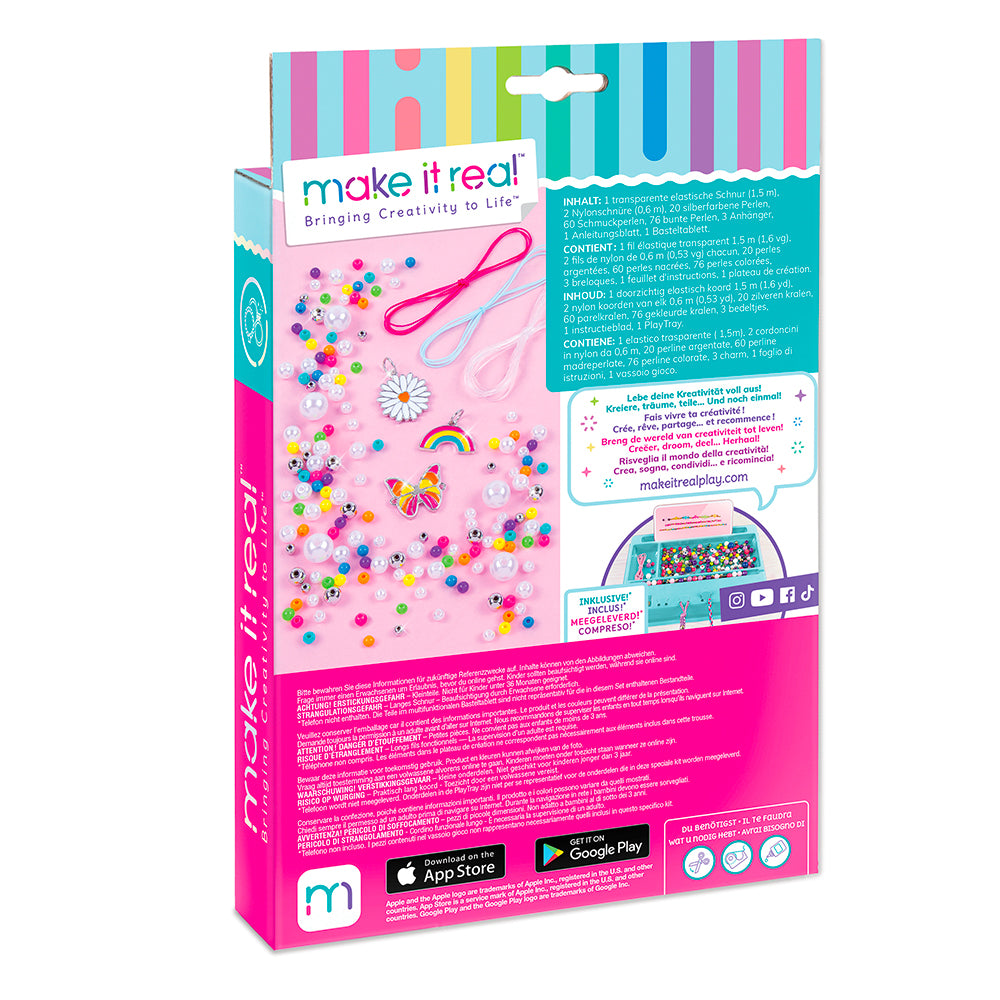 MAKE IT REAL - BRACELETS ARC-EN-CIEL ET PERLES