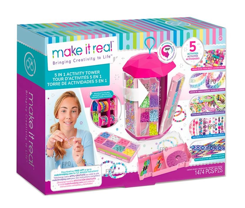 MAKE IT REAL - 5-IN-1 ACTIVITY TOWER