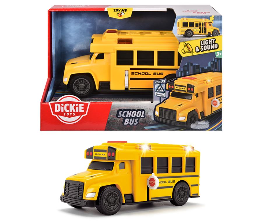 DICKIE CITY HEROES - BUS WITH LIGHT AND SOUND 15 CM