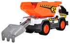 DICKIE CITY HEROES - CAMION-BENNE SON ET LUMIÈRE (30 CM)