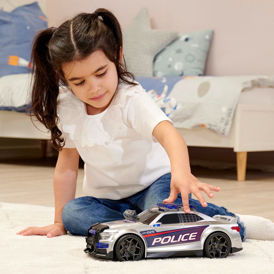 DICKIE CITY HEROES - FORCE DE POLICE SONS ET LUMIÈRE (33 CM)