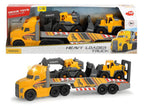 DICKIE - MACK-VOLVO CAMION HEAVY LOADER SONS ET LUMIÈRES 70 CM