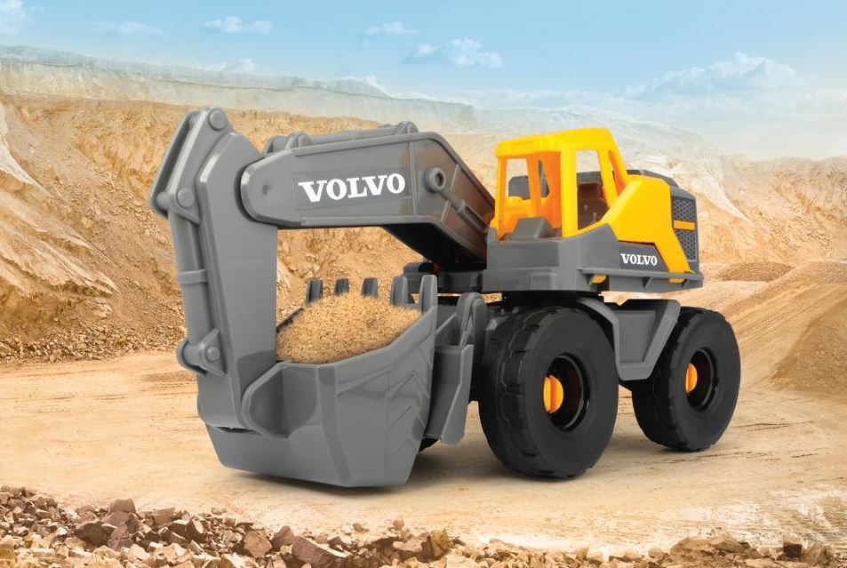 DICKIE - MACK-VOLVO CAMION HEAVY LOADER SONS ET LUMIÈRES 70 CM