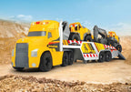 DICKIE - MACK-VOLVO CAMION HEAVY LOADER SONS ET LUMIÈRES 70 CM