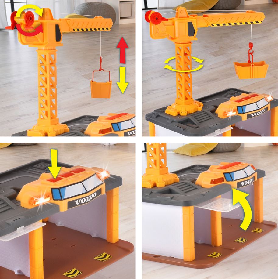 DICKIE - STATION DE CONSTRUCTION VOLVO