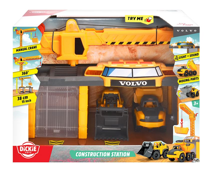 DICKIE - STATION DE CONSTRUCTION VOLVO